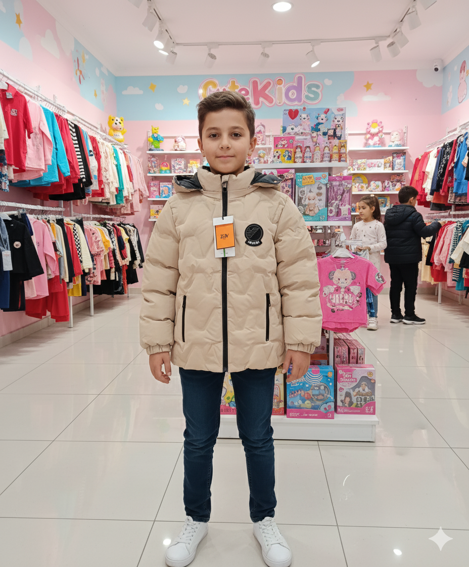 جاكيت منفوخ دوبل فاص – خفيف ويدفّي