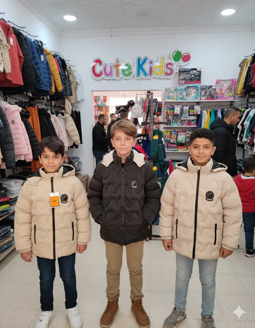 جاكيت منفوخ دوبل فاص – خفيف ويدفّي