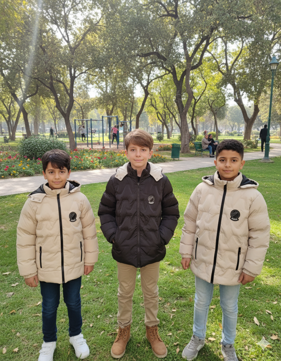 جاكيت منفوخ دوبل فاص – خفيف ويدفّي